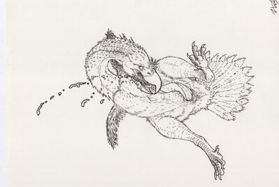 Paraphysornis Oral
art by zw3
Keywords: dinosaur;avian;bird;paraphysornis;male;feral;solo;penis;oral;autofellatio;ejaculation;spooge;zw3