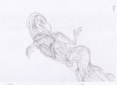 Paraphysornis Oral Sex
art by zw3
Keywords: avian;bird;paraphysornis;male;feral;oral;penis;zw3