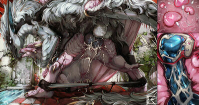 My Emperor in Onyx - panels messy (Wings_of_Fire)
art by zweikopfeinhorn
Keywords: wings_of_fire;sandwing;dragon;dragoness;male;female;feral;M/F;bondage;penis;from_behind;vaginal_penetration;internal;ejaculation;spooge;zweikopfeinhorn