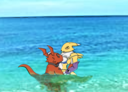 Moltsi-Renamon_Guilmon_beach_1.png