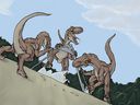 Raptors_on_the_Roof_by_jurassicpark.jpg