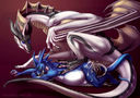 Wyvern_Encounter_by_Melinae_Ratel.jpg