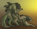 azuiden_deathclaw-and-nukamutant.jpg