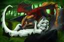 dragon_fun_in_the_forest_by_karukuji.jpg