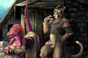 gadonstriom_-_argonian_maid_and_khajiit.jpg