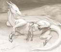 kodardragon_petting_the_dragoness.png