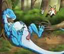 mightyraptor_utahraptor_chocalate_bunnies.png