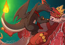 tyrantrum_and_charizard_birthday_ride_by_asbel_lhant.jpg