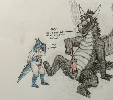 Dragon Slayer - Bad End 9
Keywords: dragon;human;male;gay;knight;beard;comic;slayer;bad end;kobold;transformation