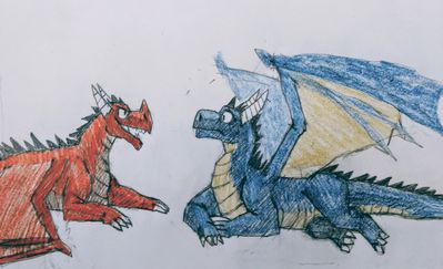 Two Talking Dragons
Keywords: Dragon