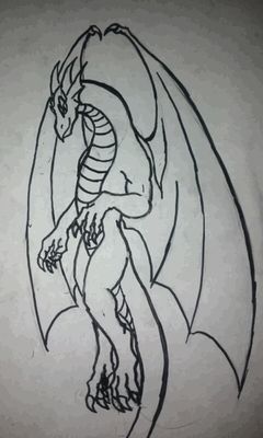 The Dragon in flight
A quick sketch by me- Dragonhunter4321 AKA- William Nightmoon
Keywords: dragon;feral;male;solo;non-adult;william_nightmoon