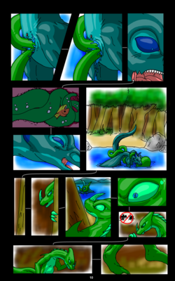 Xymedra Story P-10
art by xymedra
Keywords: comic;dragoness;feral;tentacle;xymedra;xyz;female;male;xoxo;M/F;vagina;vaginal_penetration;spooge