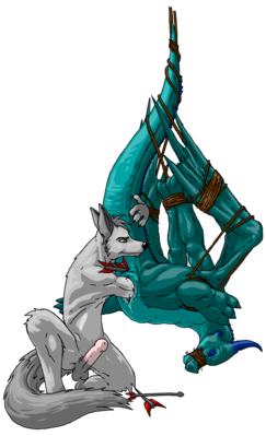 Xymedra and Mahu
art by xymedra
Keywords: dragoness;female;furry;canine;dog;male;anthro;M/F;penis;bondage;fisting;vaginal_penetration;spooge;xymedra;mahu