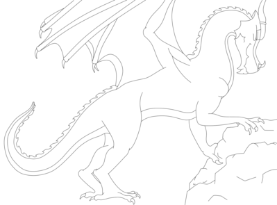 Olskor body
by Olskor.
it's my first Dragon drawing, be indulgent
Keywords: olskor;male;feral;dragon;solo;non-adult