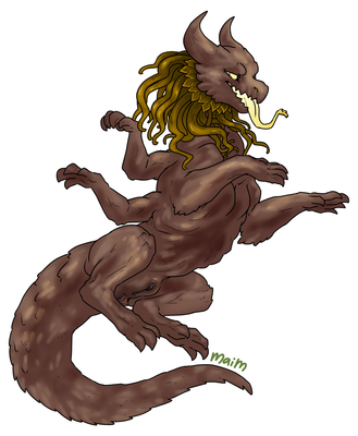 Vieldriss at Her Sexyness
A NSFW redraw from Maim
I want to thank her for this masterpiece
Keywords: dragoness;monster;hybrid;multiple;vieldriss;female;feral;solo;vagina;maim