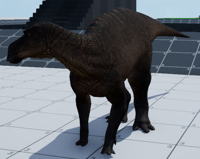 Female Maiasaura (the Isle)
screen capture
Keywords: videogame;the_isle;dinosaur;hadrosaur;maiasaura;female;feral;solo;non-adult;SpiritsPeanut
