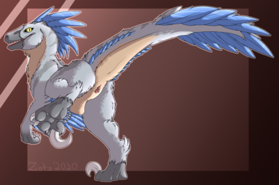 Krkthal Presenting (Unaroused Cloaca Alt.)
A wonderful edit to a YCH comission from Zotz on FA!
Keywords: dinosaur;theropod;raptor;deinonychus;male;feral;solo;mesozoican;cloaca;presenting;zotz