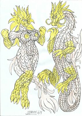 Celesta Heartstone ref sheet
art by marlon64
Keywords: celesta;heartstone;reference;dragoness;feral;anthro;breasts;solo;marlon64