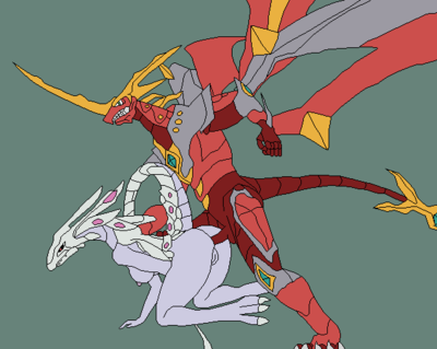 Wavern Mating
art by dullehan
Keywords: anime;wavern;bakugan;dragon;dragoness;male;female;anthro;breasts;M/F;penis;from_behind;vaginal_penetration;dullehan