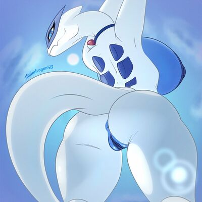 Lugia
art by dododragon56
Keywords: anime;pokemon;avian;bird;lugia;dragoness;female;anthro;breasts;solo;vagina;dododragon56