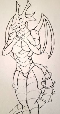 Wavern? 
unknown creator
Keywords: anime;bakugan;wavern;female;anthro;breasts;solo;vagina