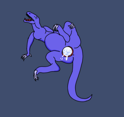 Raptor Oviposition
art by dragoness05
Keywords: dinosaur;theropod;raptor;female;anthro;solo;ehh;oviposition;spooge;dragoness05