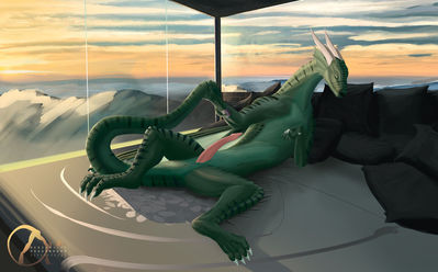 Movie Time in the Bedroom
art by DragonHurD
Keywords: dragon;male;feral;solo;hondra;penis;DragonHurD