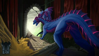 Fair
art by DragonHurD
Keywords: dragoness;hydra;female;feral;velarax;solo;vagina;presenting;DragonHurD