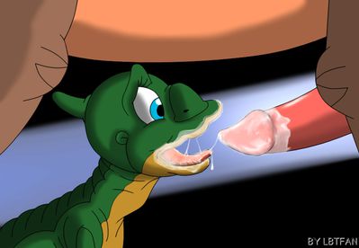 Ducky's Blow Job
Ducky sucks Littlefoot's cock
Keywords: cartoon;ducky;littlefoot;parasaurolophus;hadrosaur;sauropod;apatosaurus;penis;oral;dinosaur;land_before_time;lbt;male;female;anthro;M/F;spooge;lbtfan