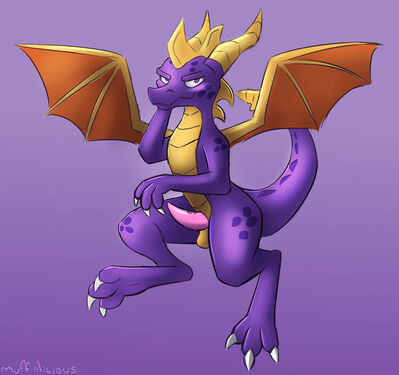 Horny Spyro
Quick sketch of the best boy~
art by muffinlicious
Keywords: videogame;spyro_the_dragon;spyro;dragon;mal;feral;solo;penis;muffinlicious