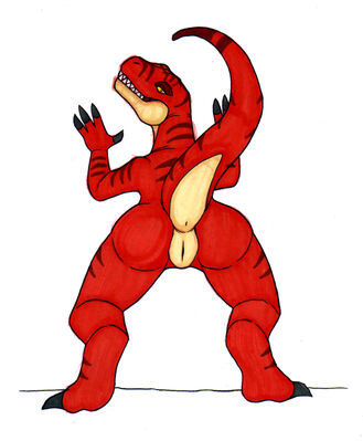 Anthro Rex 3
art by ivanks
Keywords: dinosaur;theropod;tyrannosaurus_rex;trex;female;anthro;breasts;solo;vagina;ivanks
