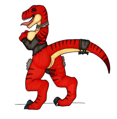 Anthro Rex 1
art by ivanks
Keywords: dinosaur;theropod;tyrannosaurus_rex;trex;female;anthro;breasts;solo;vagina;ivanks