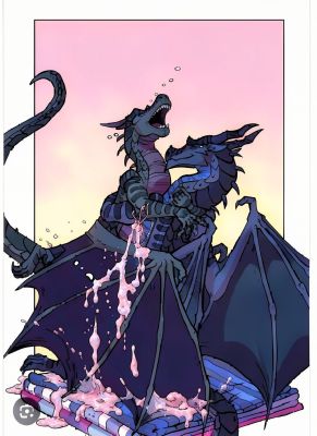 Clearsight and Darkstalker (Wings_of_Fire)
art by Falkor_Noctis
Keywords: wings_of_fire;nightwing;darkstalker;clearsight;dragon;dragoness;male;female;feral;M/F;cowgirl;suggestive;ejaculation;spooge;Falkor_Noctis