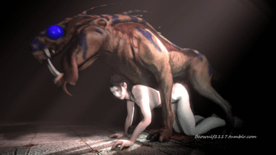 Varren Fun.gif
art by beowulf1117
Keywords: video;animated_gif;beast;videogame;mass_effect;varren;male;feral;alien;woman;female;M/F;penis;from_behind;cgi;beowulf1117
