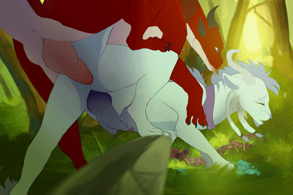 Mating in the Forest.gif
art by ivnis
Keywords: video;animated_gif;dragon;male;feral;M/M;penis;hemipenis;from_behind;anal;ivnis