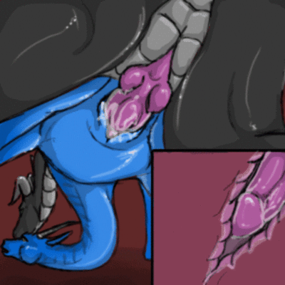Dragons Mating.gif
art by locarbquine
Keywords: video;animated_gif;dragon;dragoness;male;female;feral;M/F;penis;from_behind;vaginal_penetration;internal;closeup;spooge;locarbquine
