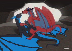 True Love.gif
art by digitoxici
animated by ptair
Keywords: video;animated_gif;dragon;dragoness;male;female;feral;M/F;penis;missionary;vaginal_penetration;spooge;digitoxici;ptair