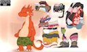 hollonut_red_dragon_dressup.swf