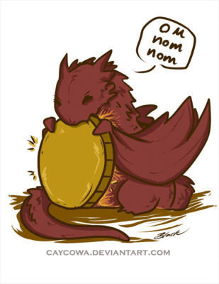 Chibi Smaug.gif
art by caycowa
Keywords: video;animated_gif;lord_of_the_rings;lotr;dragon;wyvern;smaug;solo;humor;non-adult;caycowa