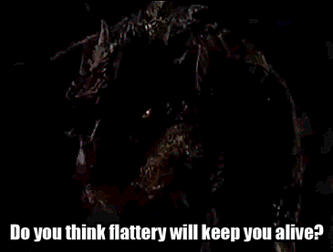 Flattery.gif
unknown creator
Keywords: video;animated_gif;lord_of_the_rings;lotr;dragon;wyvern;smaug;feral;solo;non-adult